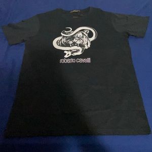 Large Roberto Cavalli graphic T